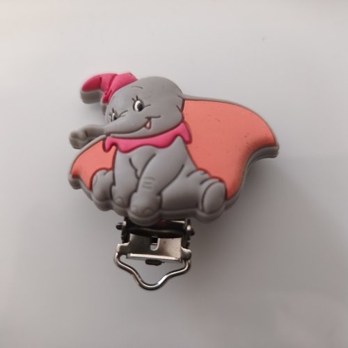 Clip silicone dumbo + perle dumbo
