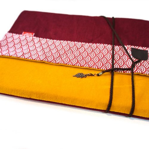 Pochette ordinateur 15 pouces tapis rouge