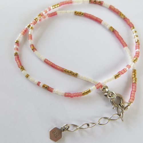 Bracelet,perles miyuki et argent 925