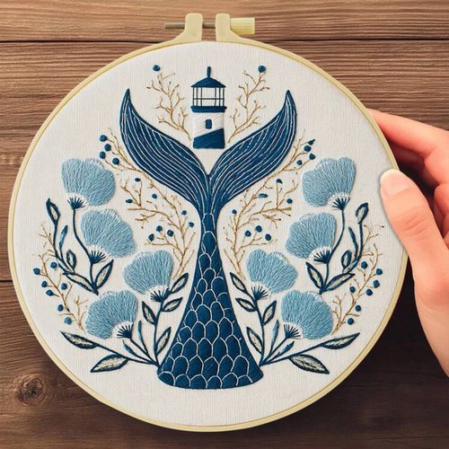 Kit de broderie fait main diy