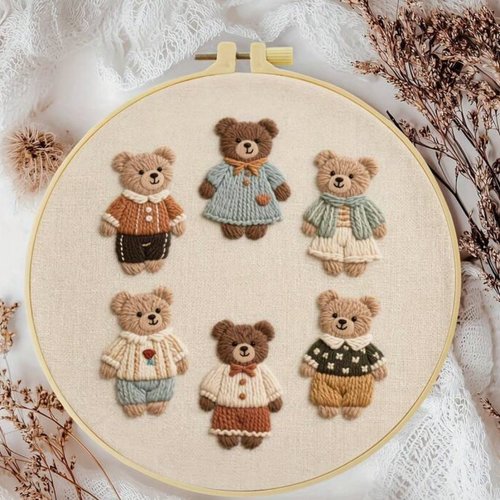 Kit de broderie fait main diy