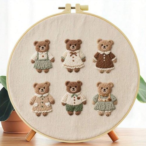 Kit de broderie fait main diy