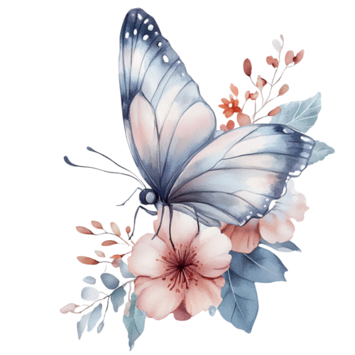 Lot 200+clipart printemps aquarelle png transparent