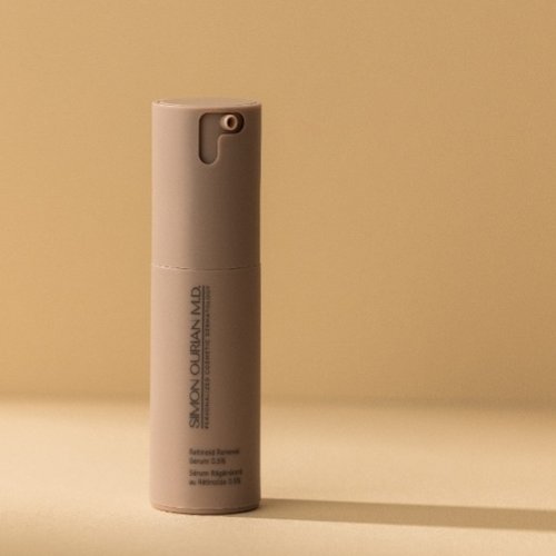 Sérum renouvelant au rétinoïde 0,5 %.