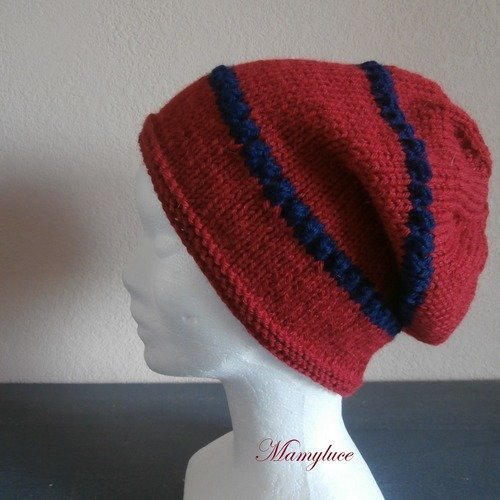 bonnet fait main