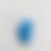 Bouton "pomme" bleu - 10mm