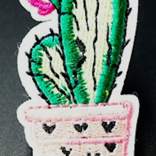Patch "cactus en pot"