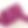 Biais en coton uni violet pourpre - 2cm