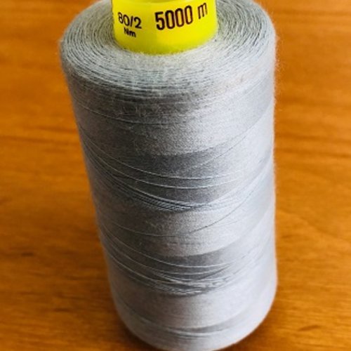 Fil à coudre gutermann bleu gris - 5km