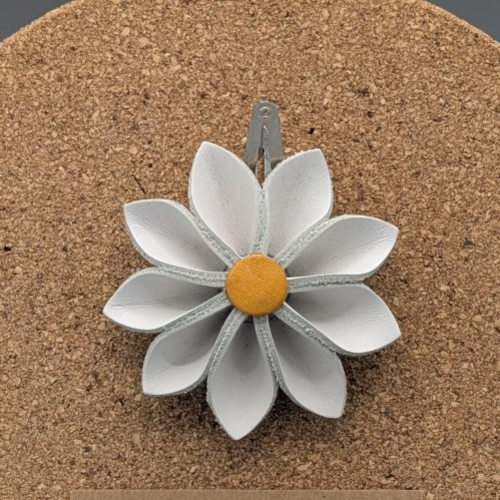 Barrettes à cheveux marguerite