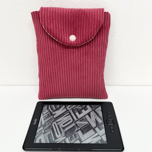 Etui kindle verlours