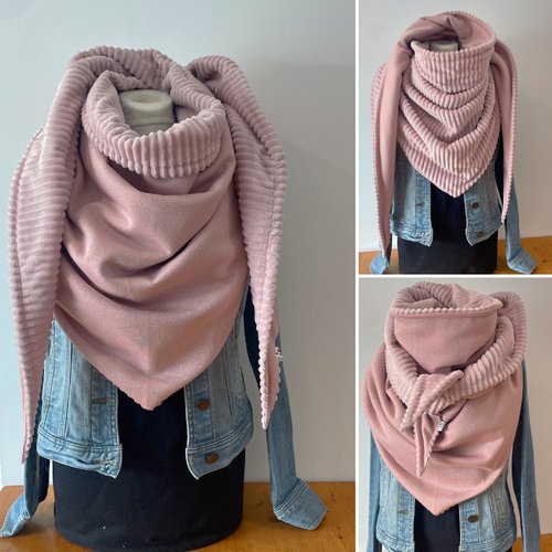 Maxi chèche pink +