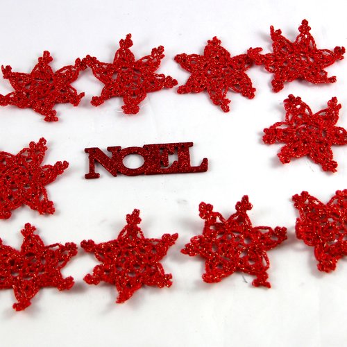 Étoiles de noël au crochet