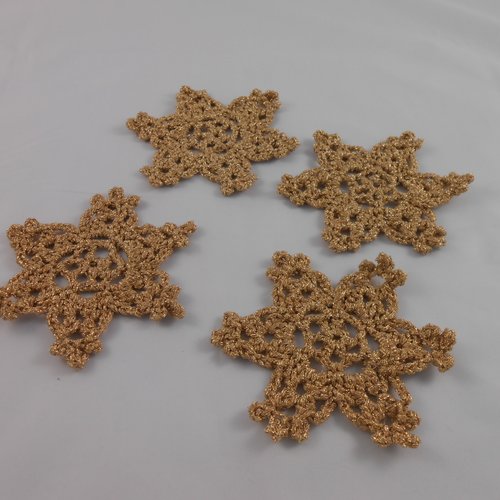 Étoiles de noël au crochet