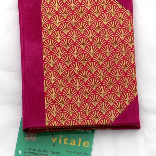 Étui rangement papiers santé, porte ordonnances, papier ordonnances ,ordonnancier, carte vitale, santé, pharmacie, dossier médical