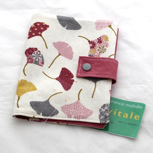 Pochette médicale,étui rangement papiers santé, papier ordonnances ,ordonnancier, carte vitale, santé, pharmacie