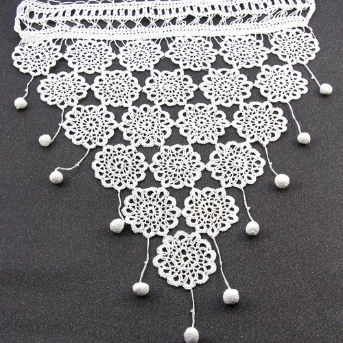 Rideau crochet dentelle