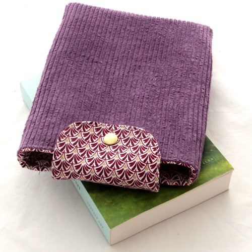 Housse pour ranger un livre, protection livre