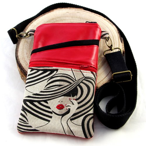 Sac, pochette téléphone, housse, étui , téléphone,porte téléphone, sac bandoulière