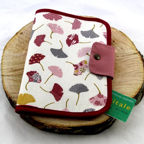 Pochette médicale,étui rangement papiers santé, papier ordonnances ,ordonnancier, carte vitale, santé, pharmacie