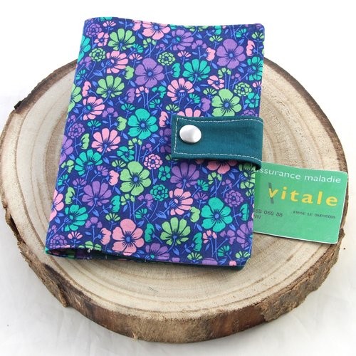 Pochette médicale,étui rangement papiers santé, papier ordonnances ,ordonnancier, carte vitale, santé, pharmacie