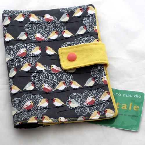 Pochette médicale,étui rangement papiers santé, papier ordonnances ,ordonnancier, carte vitale, santé, pharmacie