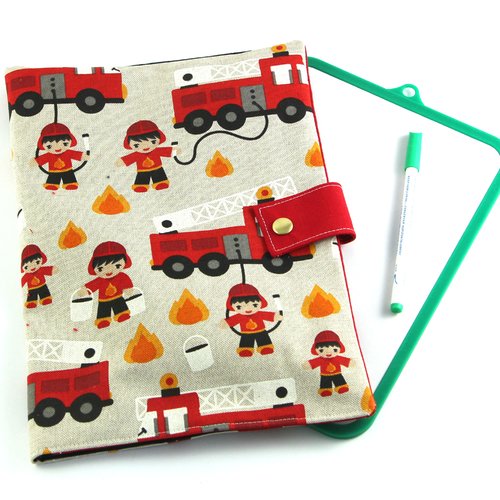 Malette ardoise, pochette écolier, pochette ardoise, écolier, feutres effaçables, écritures sur tableau