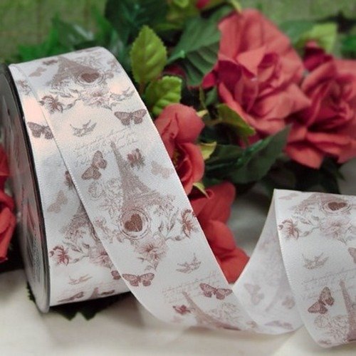 1 m de ruban galon fantaisie 4 cm couture scrapbooking vintage paris