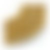 100 perles ronde en verre nacré fabrication bijoux 4 mm dore