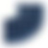 100 perles ronde en verre nacré fabrication bijoux 4 mm bleu fonce