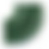 100 perles ronde en verre nacré fabrication bijoux 4 mm vert
