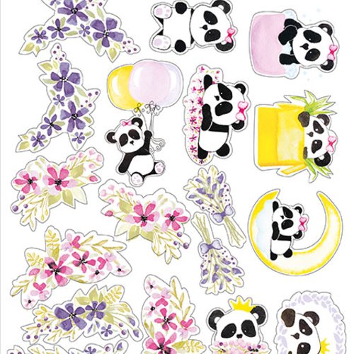 Stickers fantaisies couleur fabrika décoru my cute baby girl 026