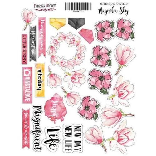 Stickers fantaisies couleur fabrika décoru magnolia sky 022