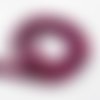 Fil de perles ronde en pierre naturelle 6 / 8 / 10 mm oeil de tigre rose