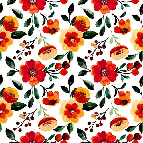 2 serviettes en papier 33 x 33 cm découpage collage fleur orange fl 136 ec