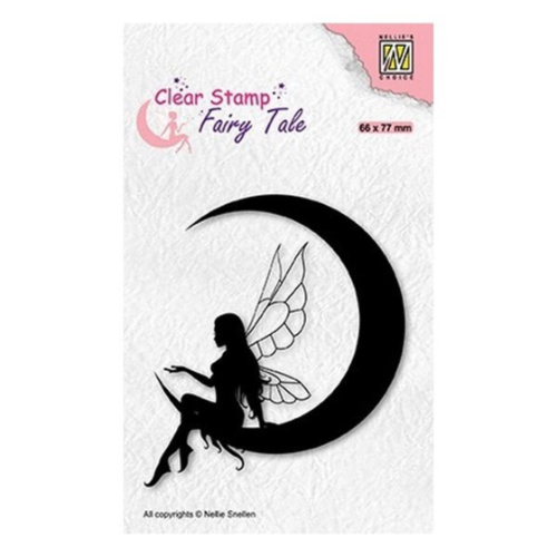 Tampon transparent clear stamp scrapbooking nellie s choice fairy tale 36