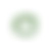 Fil de 39 perles ronde naturelle 10 mm oeil de chat vert f0022910