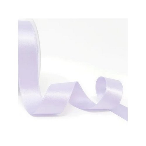 2 m de ruban satin double face 1.5 cm couture scrapbooking décoration parme