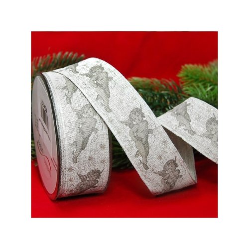 1 m de ruban galon fantaisie 4 cm couture scrapbooking ange de noel