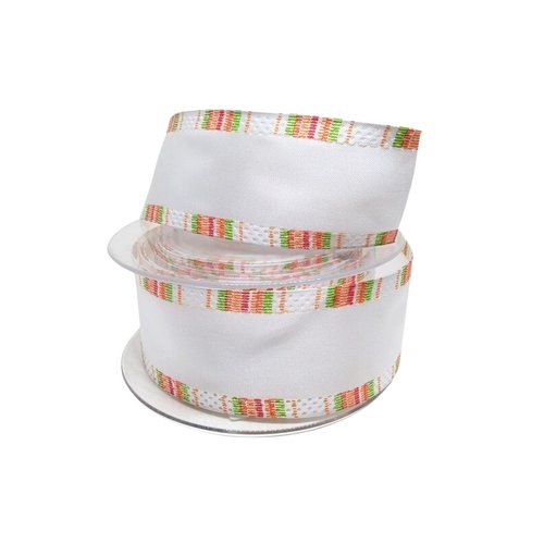 1 m de ruban galon fantaisie 4 cm couture scrapbooking bordure pastel