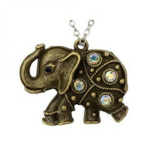 1 breloque charm bronze fabrication bijoux elephant 1