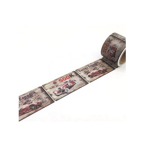 Washi tape masking tape ruban adhésif scrapbooking 3 cm vintage vehicules