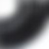 100 perles ronde en verre nacré fabrication bijoux 4 mm noir