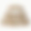 1 m de ruban gros grain imprimé 2.5 cm couture scrapbooking renard