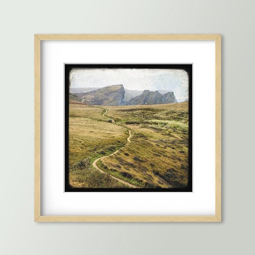 Paysage de belle-île 04 - impression d'art 30x30cm - signé et numéroté