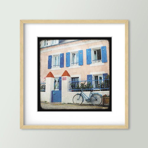 Paysage de belle-île 03 - impression d'art 30x30cm - signé et numéroté
