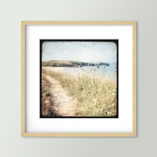 Paysage de houat 02 - impression d'art 30x30cm - signé et numéroté