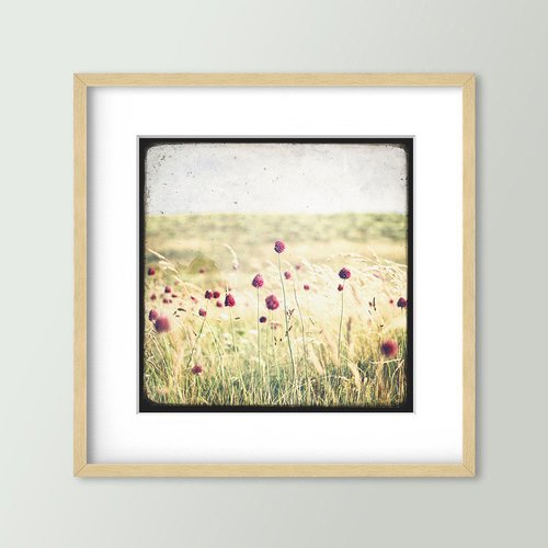 Paysage de houat 03 - impression d'art 30x30cm - signé et numéroté