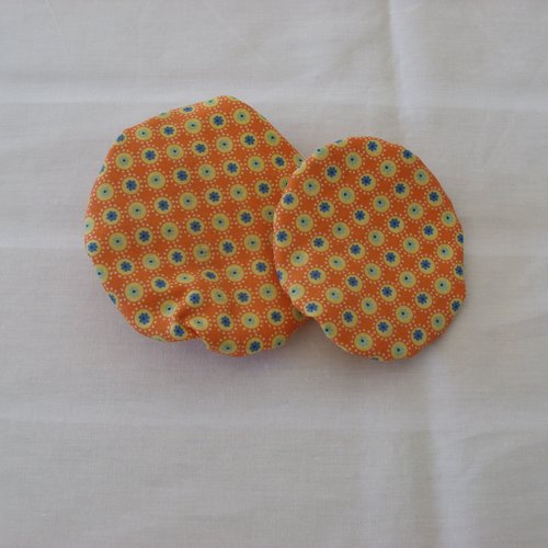 Lot de 2 charlottes alimentaires "orange"