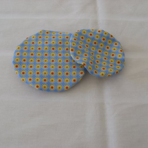 Lot de 2 charlottes alimentaires "bleu"